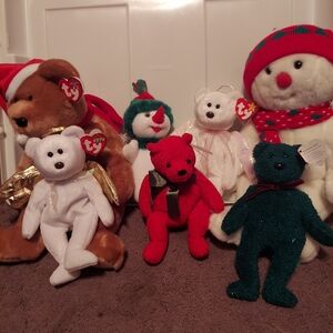 Lot Of 7! 2 Beanie Buddies And 5 Beanie Babies
